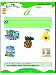 A Sesi Çalışma Sayfaları